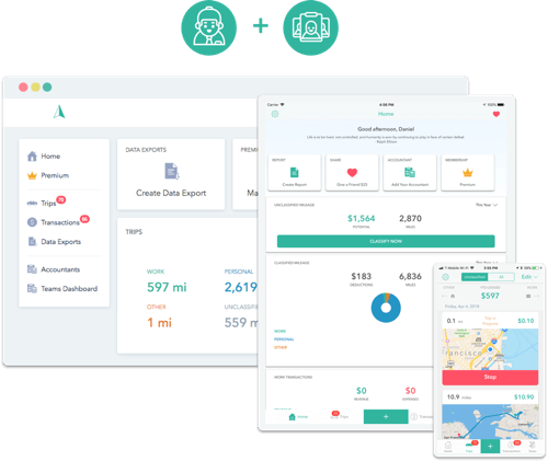 company mileage tracker for business expense tracking everlance
